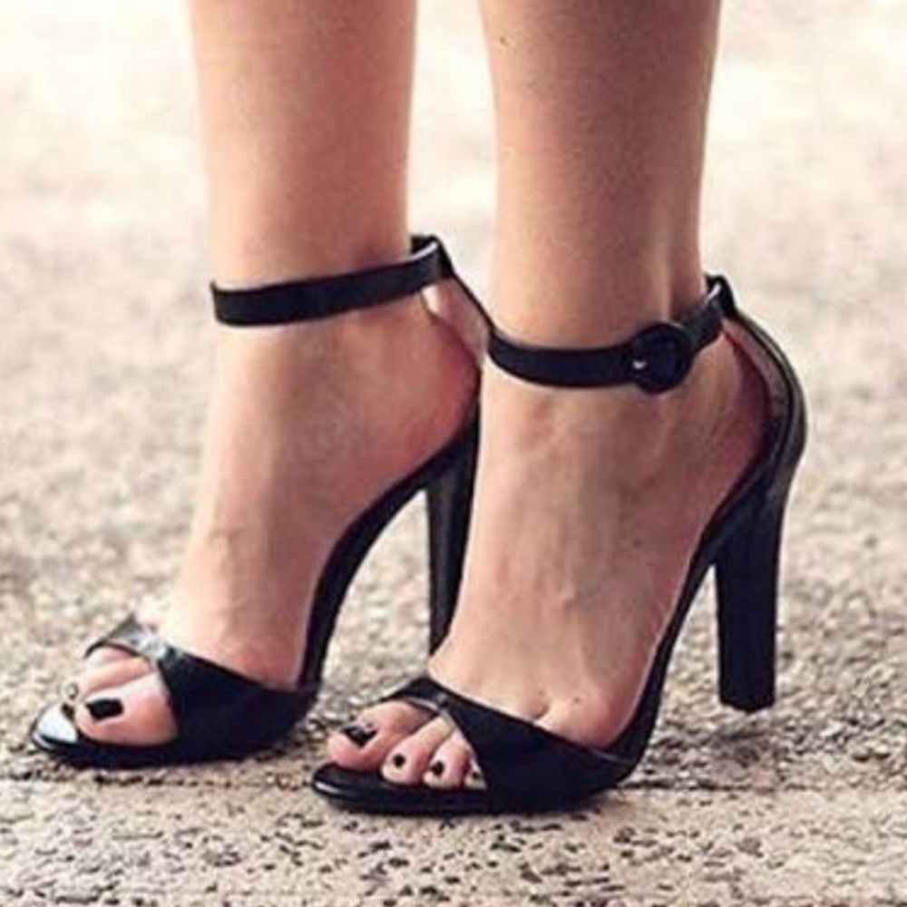 Zara Ankle Strap Heels
